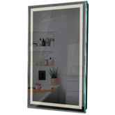 Specchio LED Verticale | Controllo tramite interruttore a muro | Luce bianca neutra - Reyze Serie Minimal Modello 1